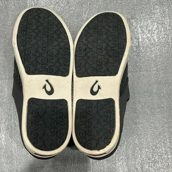 [W9.5]NWOT Olukai Pehuea Slip on Gray Sneakers  /Shoes Women - Picture 9 of 11